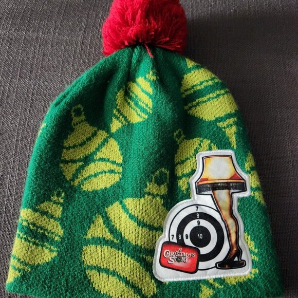 A Christmas Story Leg Lamp Beanie Toque Hat Unisex OS Knit - Picture 1 of 5